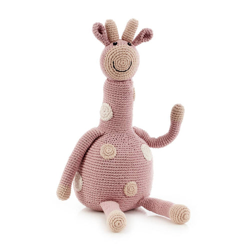 Large Organic Dusky Pink Giraffe