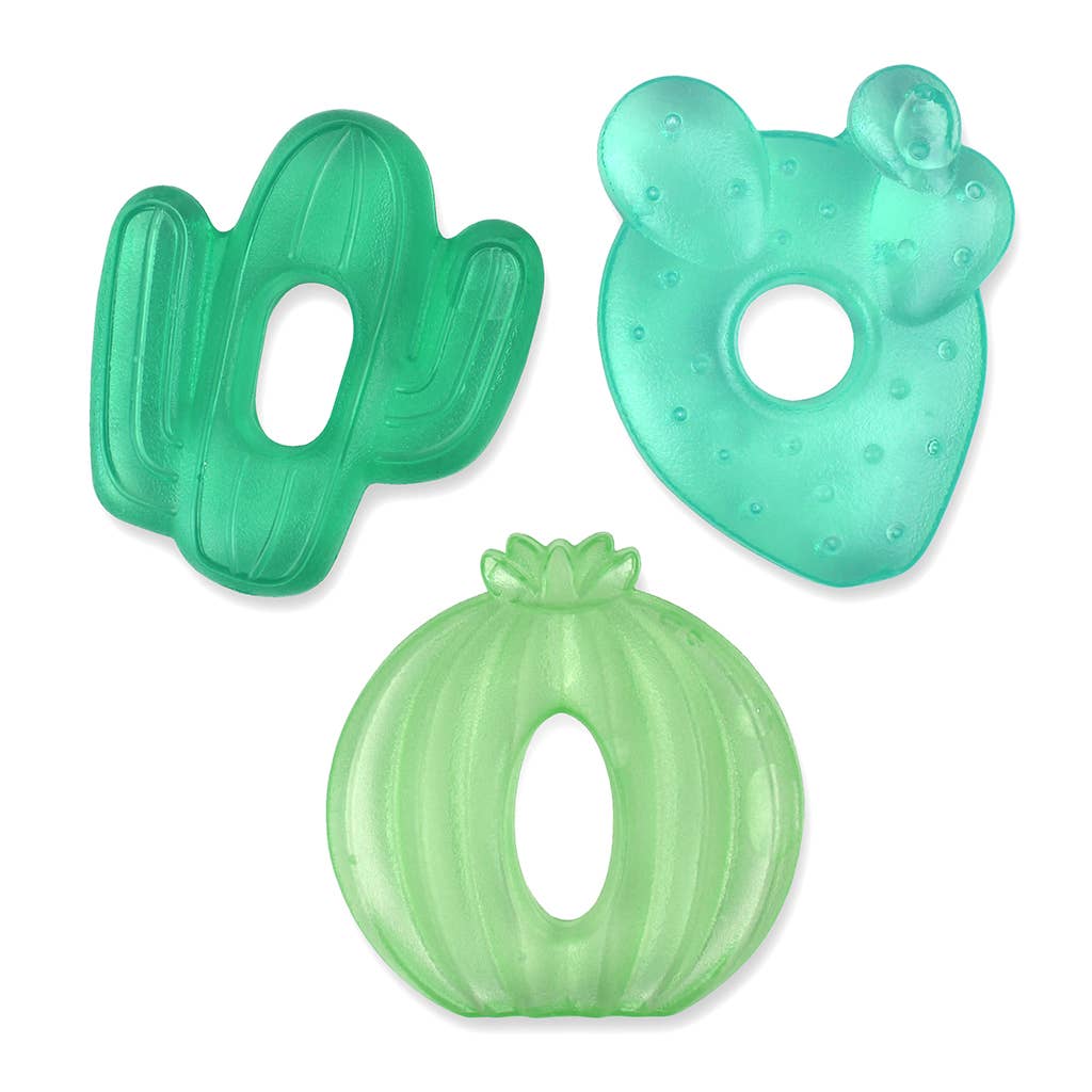 Cactus Water Filled Teethers (3-pack)