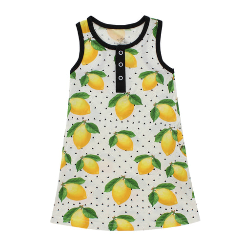 Lemons Bamboo Tank Dress