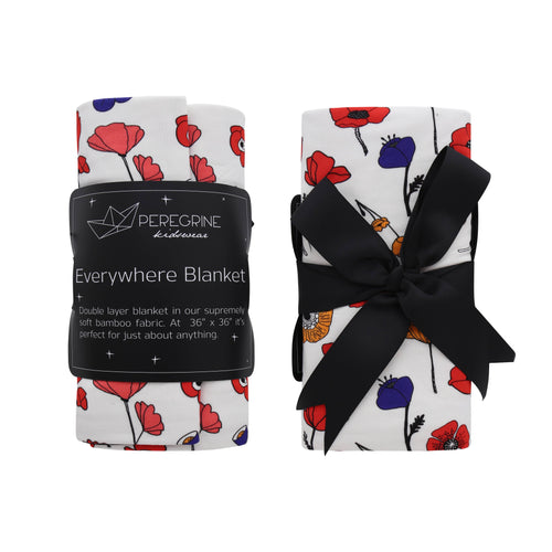 Mod Poppy Bamboo Everywhere Blanket