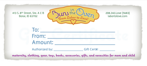 Gift Certificate