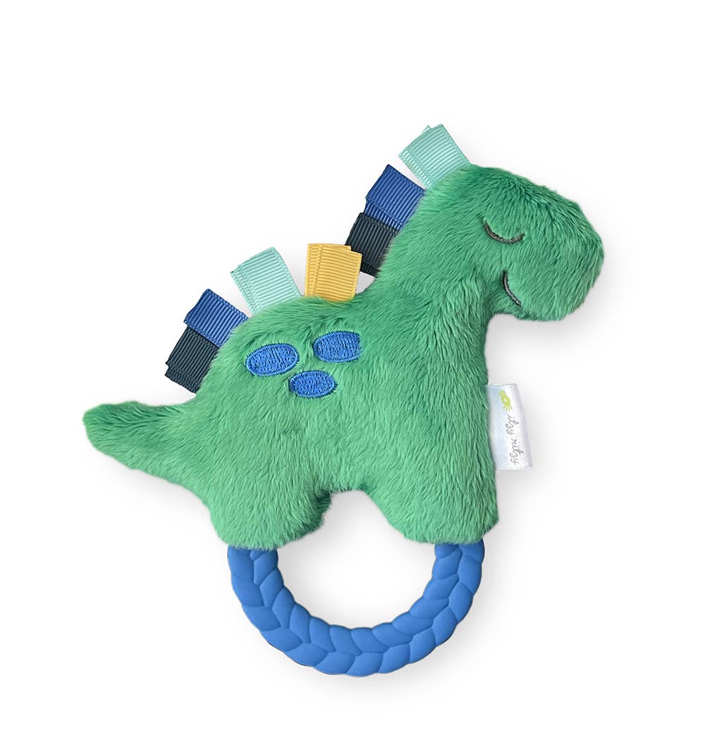 Plush Rattle with Teether