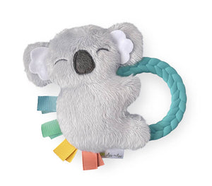 Plush Rattle with Teether